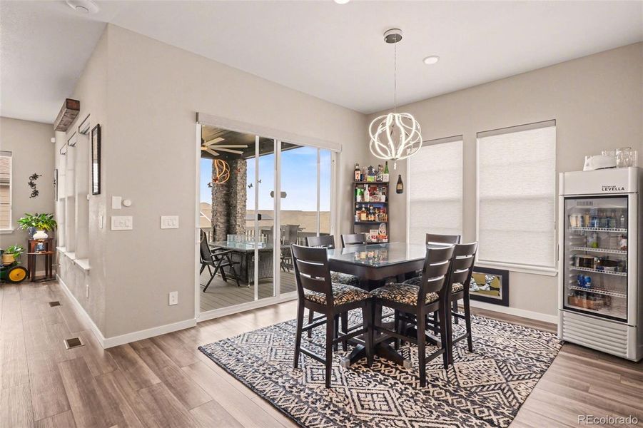 Furnished interior view inside a new home in , Aurora (Image 17).