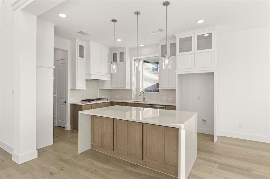 Furnished interior view inside a new home in Cambridge Estates - Harwood, Prosper (Image 16).