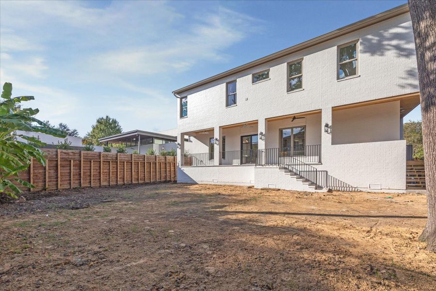 Grass has been installed.