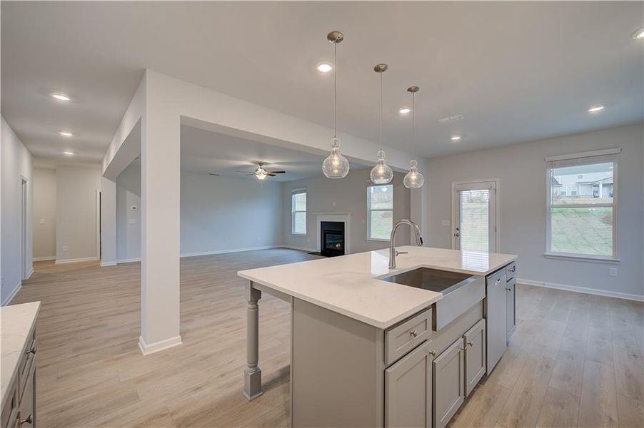 Furnished interior view inside a new home in Grandview at Millers Mill, Stockbridge (Image 9). Furnished interior view inside a new home in Grandview at Millers Mill, Stockbridge (Image 9).