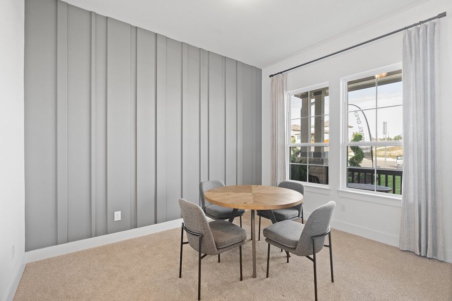 Furnished interior view inside a new home in Broken Oak, Georgetown (Image 50).
