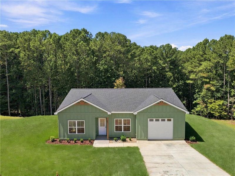 Front exterior of a new home in , Talking Rock, GA, highlighting curb appeal (Image 25).