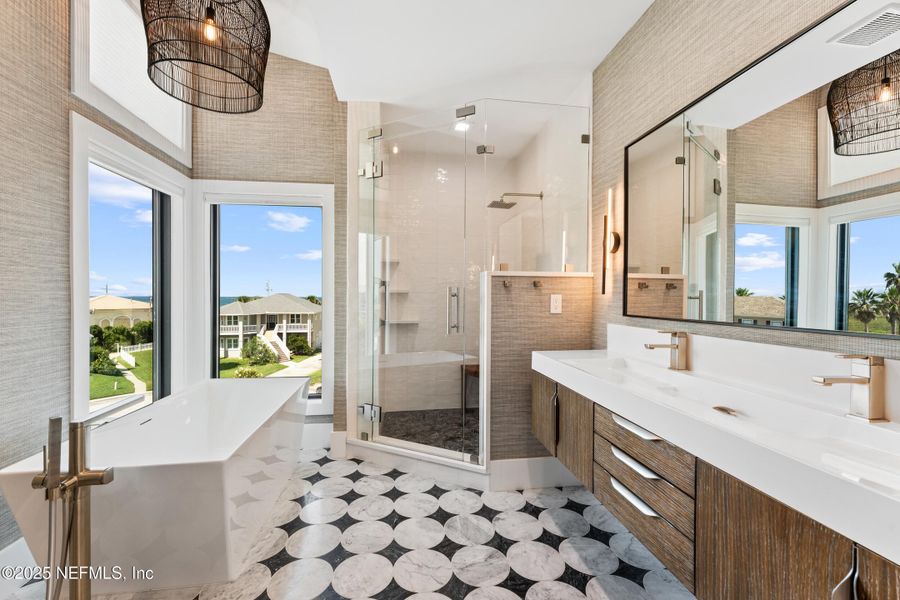 Furnished interior view inside a new home in , Ponte Vedra Beach (Image 43).