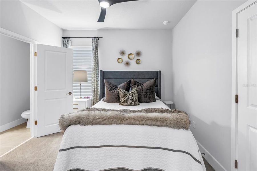 Furnished interior view inside a new home in , St. Petersburg (Image 30).