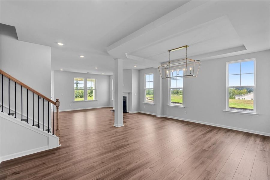 Spacious, unfurnished interior of a new home in Fieldstone, Lexington (Image 18). Spacious, unfurnished interior of a new home in Fieldstone, Lexington (Image 18).