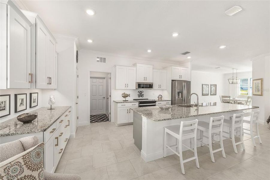 Furnished interior view inside a new home in , Ocala (Image 18).