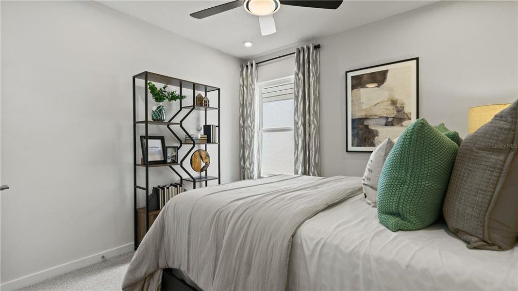 Furnished interior view inside a new home in Hamilton Bluff, Haines City (Image 12).