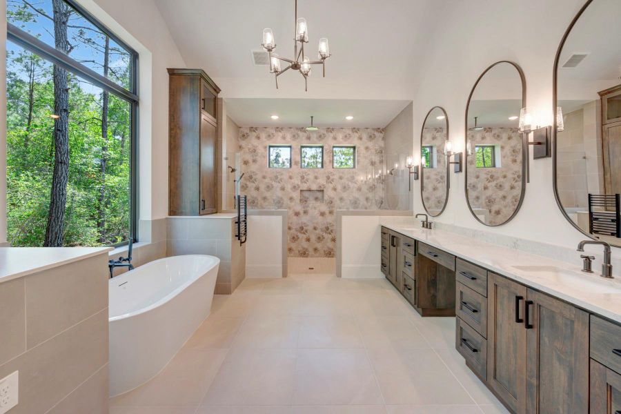 Furnished interior view inside a new home in , Montgomery (Image 16).