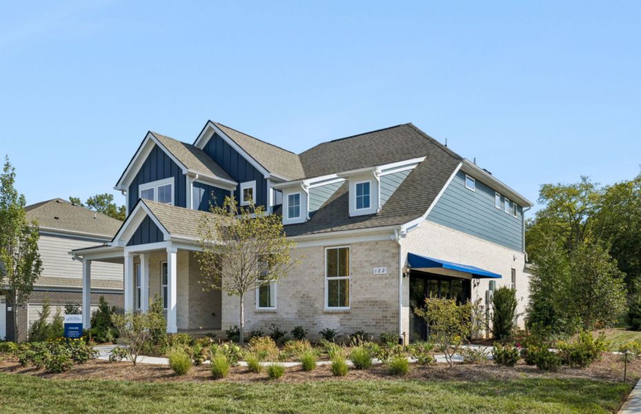 Representative exterior photo of a completed home built from the Collier by John Wieland in Treymor, Mount Juliet, TN (Image 2). Representative exterior photo of a completed home built from the Collier by John Wieland in Treymor, Mount Juliet, TN (Image 2).
