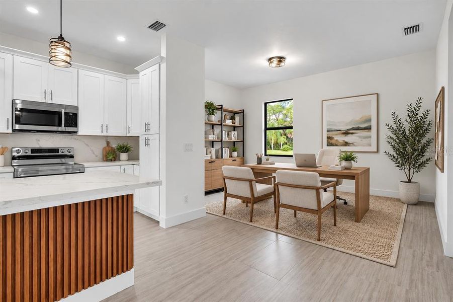 Furnished interior view inside a new home in , Port Charlotte (Image 13).