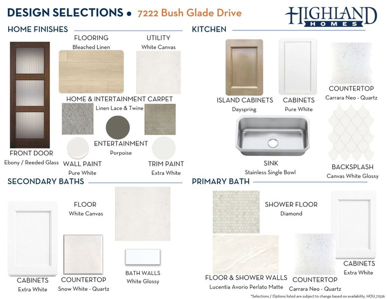 Sample of building materials used in homes in Elyson, Katy (Image 41). Sample of building materials used in homes in Elyson, Katy (Image 41).