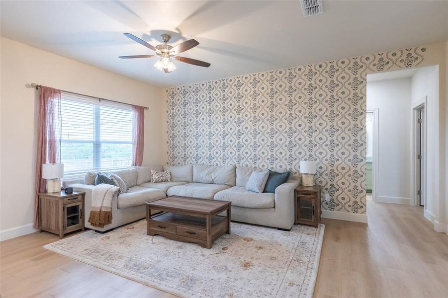 Furnished interior view inside a new home in , Tuscola (Image 32).