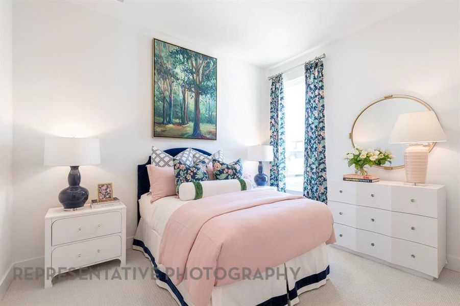 Furnished interior view inside a new home in Tavolo Park, Fort Worth (Image 29).