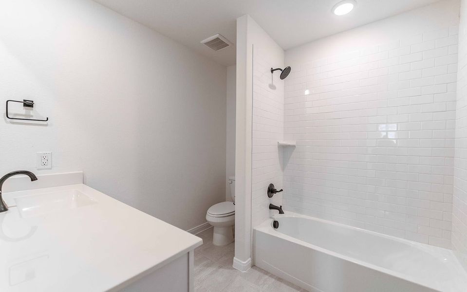 Furnished interior view inside a new home in Solterra, Mesquite (Image 9).