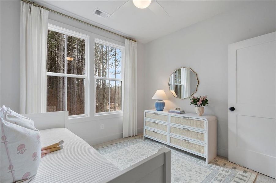 Furnished interior view inside a new home in , Alpharetta (Image 37).