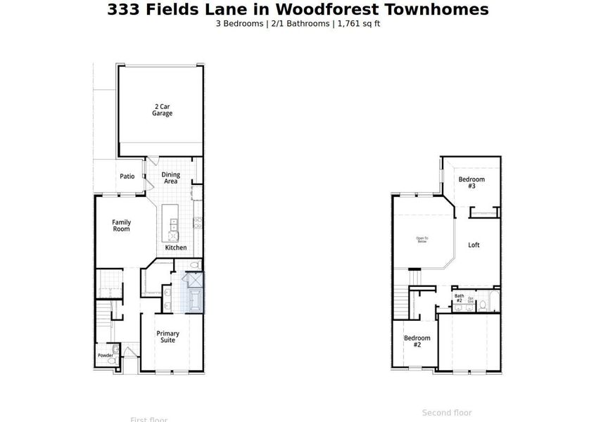 2D floor plan layout of this home in , Montgomery, TX (Image 2). 2D floor plan layout of this home in , Montgomery, TX (Image 2).