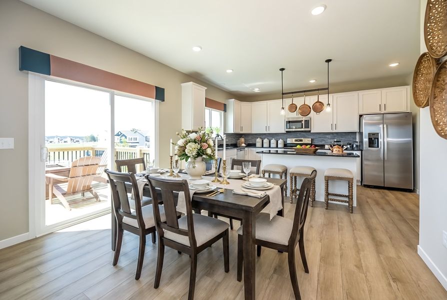 Furnished interior view inside a new home in Three Rivers, Rome (Image 35).