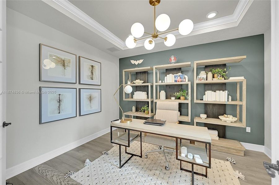 Furnished interior view inside a new home in Oak Tree, Oakland Park (Image 13).