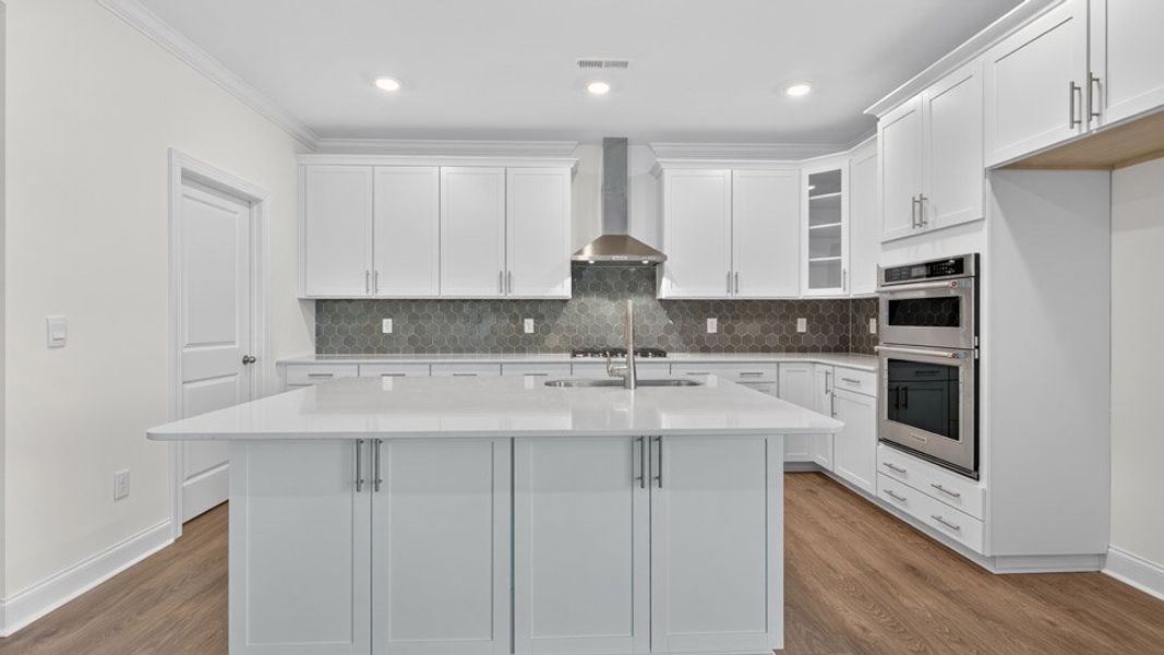 Representative furnished interior of a home built from the Wylie by D.R. Horton in Kalas Falls, Wake Forest (Image 7).