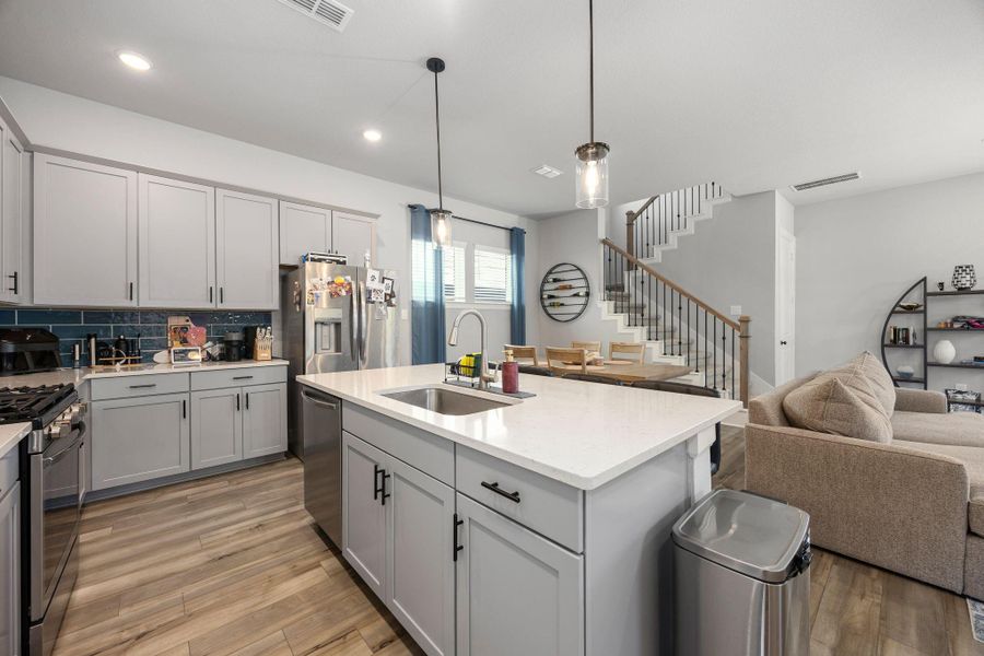 Furnished interior view inside a new home in , Humble (Image 10). Furnished interior view inside a new home in , Humble (Image 10).