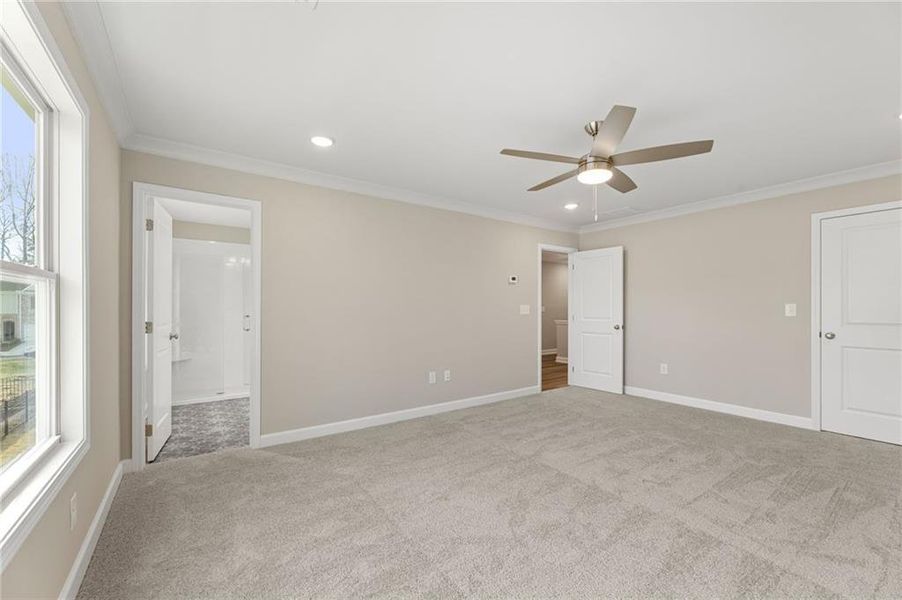 Spacious, unfurnished interior of a new home in River Walk Place, Lawrenceville (Image 18).