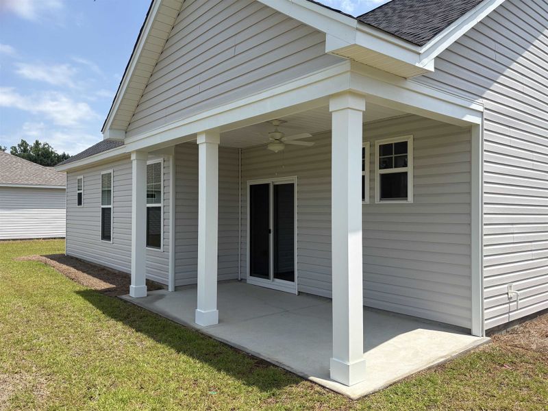 Exterior details and patio area of a home in Briarfield, Conway (Image 13). Exterior details and patio area of a home in Briarfield, Conway (Image 13).