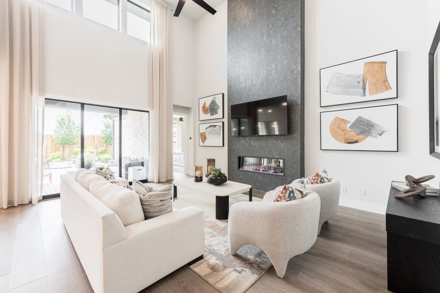 Image 46 representing the Goldeneye by Tri Pointe Homes in Tompkins Reserve, Katy, TX.