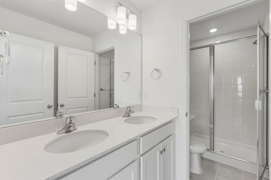 Furnished interior view inside a new home in Windler, Aurora (Image 5).