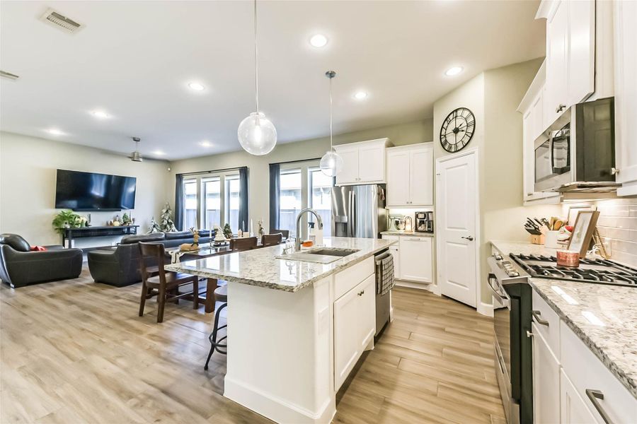 Furnished interior view inside a new home in , Katy (Image 10). Furnished interior view inside a new home in , Katy (Image 10).