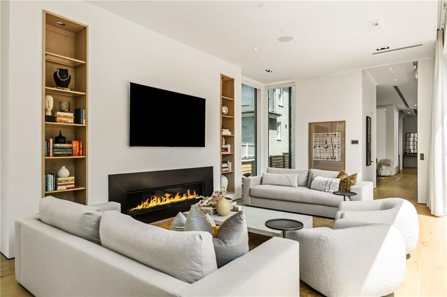 Furnished interior view inside a new home in , Brookhaven (Image 8).