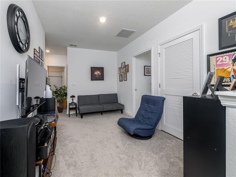 Furnished interior view inside a new home in Westgate at Avalon Park, Wesley Chapel (Image 16). Furnished interior view inside a new home in Westgate at Avalon Park, Wesley Chapel (Image 16).