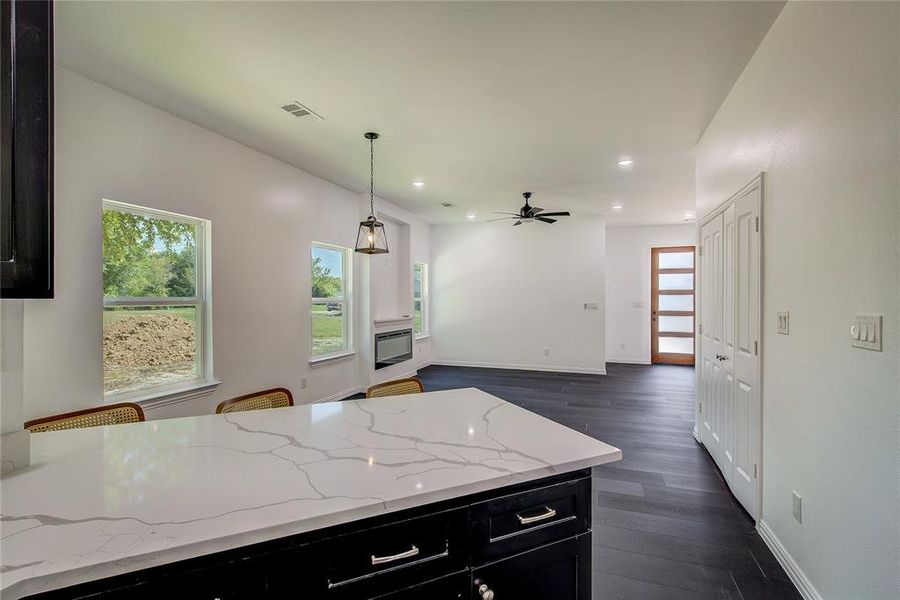 Furnished interior view inside a new home in , Greenville (Image 12). Furnished interior view inside a new home in , Greenville (Image 12).