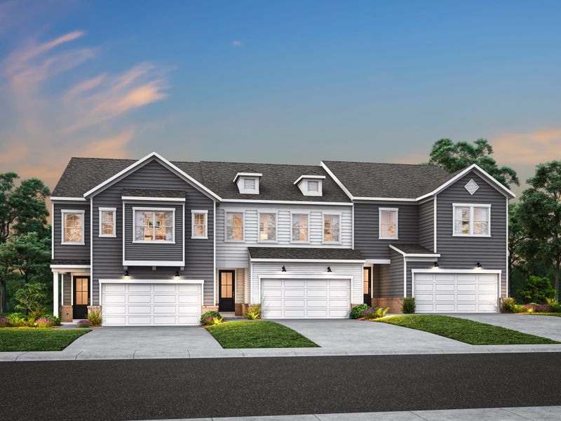 Representative exterior photo of a completed home built from the Stuart by Tri Pointe Homes in Millstone, Cramerton, NC (Image 24). Representative exterior photo of a completed home built from the Stuart by Tri Pointe Homes in Millstone, Cramerton, NC (Image 24).