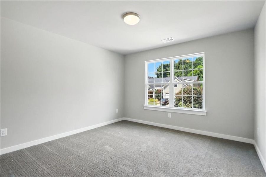 Spacious, unfurnished interior of a new home in Traditions of Braselton, Jefferson (Image 45).