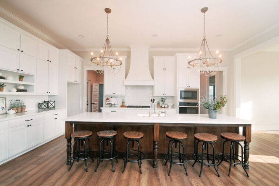 Representative furnished interior of a home built from the The Savannah by Reece Homes in Harvest Meadows, Bryan (Image 7).