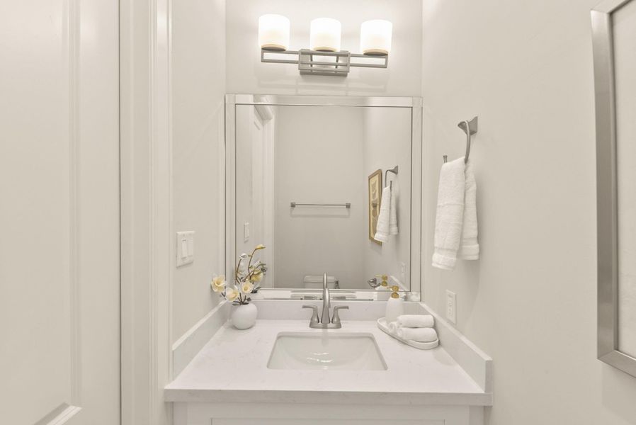 Furnished interior view inside a new home in , Houston (Image 8).