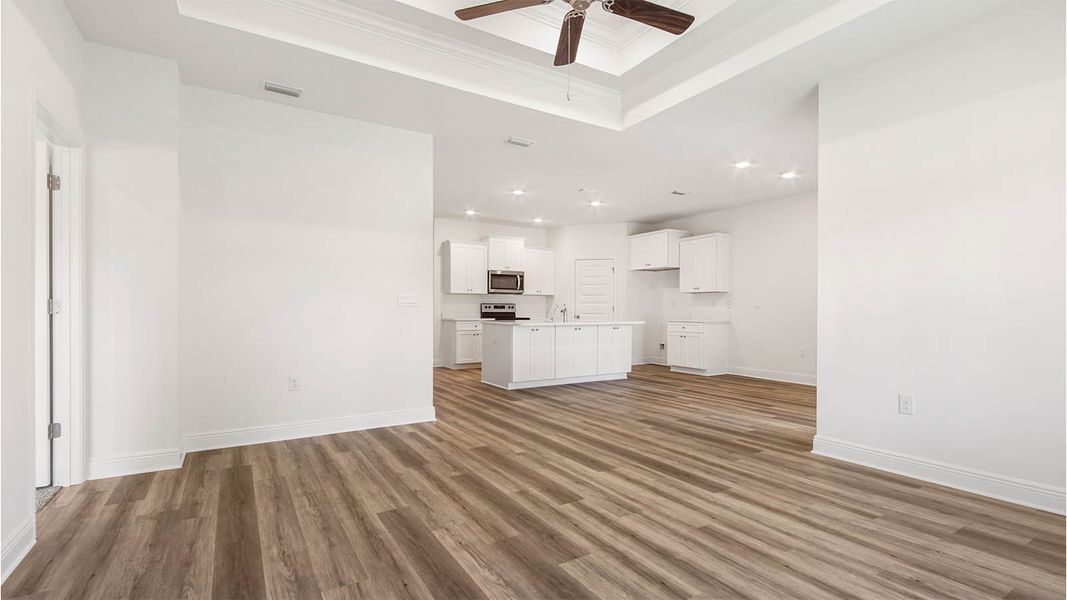 Spacious, unfurnished interior of a new home in Owl's Head Farms, Freeport (Image 19). Spacious, unfurnished interior of a new home in Owl's Head Farms, Freeport (Image 19).