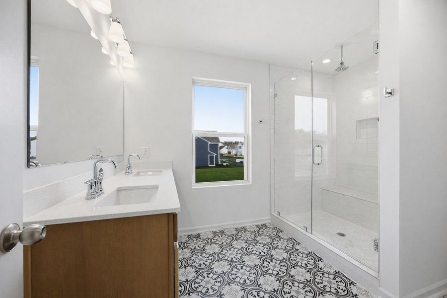 Furnished interior view inside a new home in Reeves Crossing, St. George (Image 3).