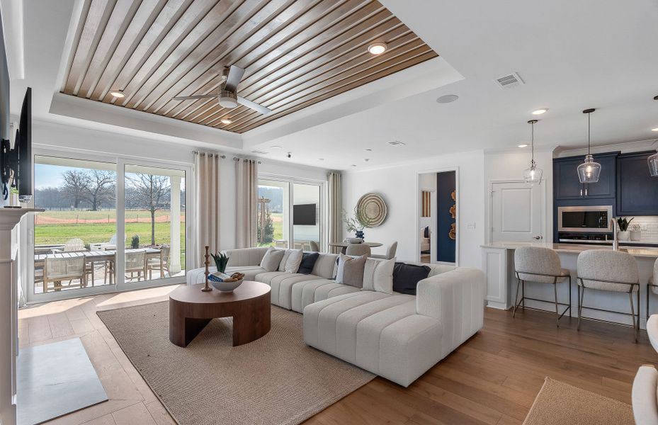 Representative furnished interior of a home built from the Mystique by John Wieland in Treymor, Mount Juliet (Image 7).