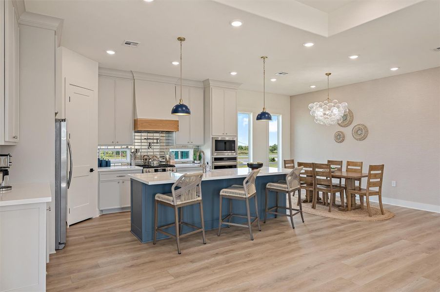 Furnished interior view inside a new home in , Crystal Beach (Image 16).