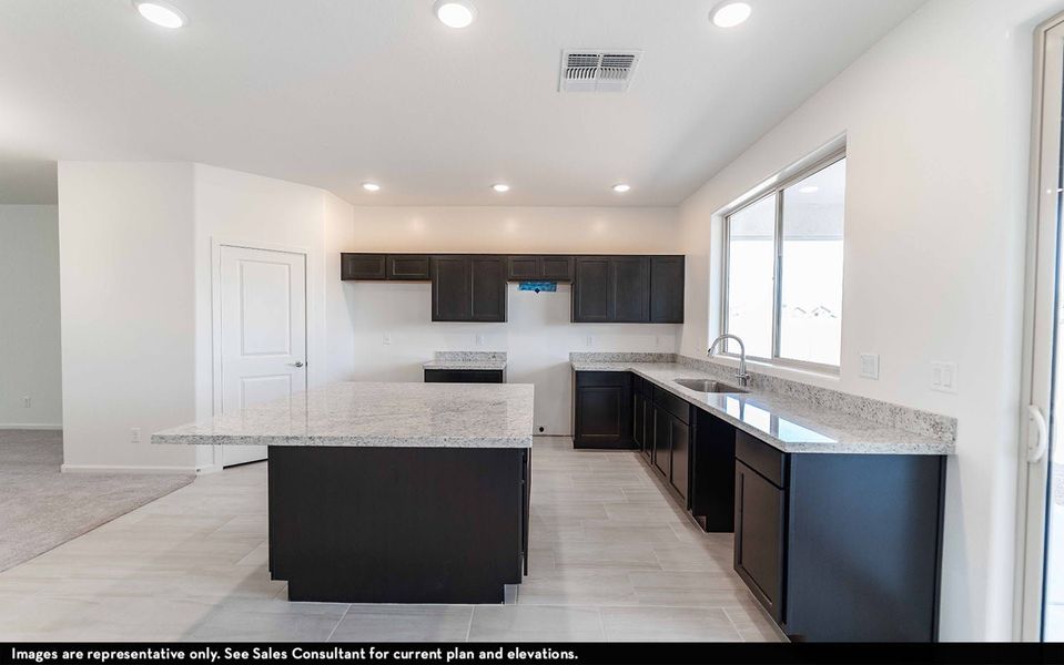 Representative furnished interior of a home built from the Marana by CastleRock Communities in Hayden Estates, Buckeye (Image 5).