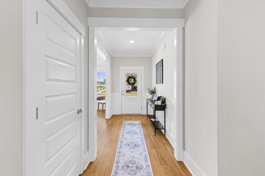 Furnished interior view inside a new home in , Johns Island (Image 11).