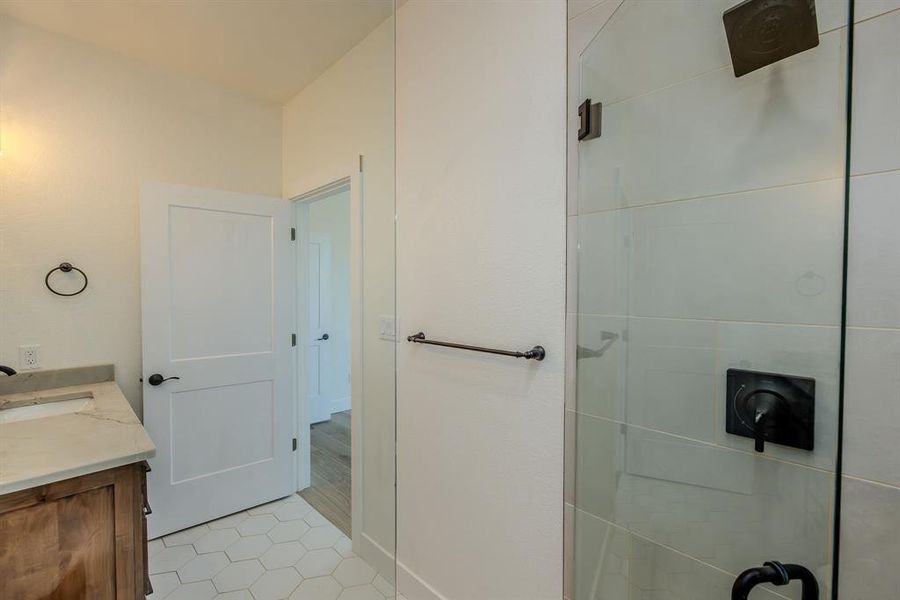 Furnished interior view inside a new home in , Graford (Image 11).