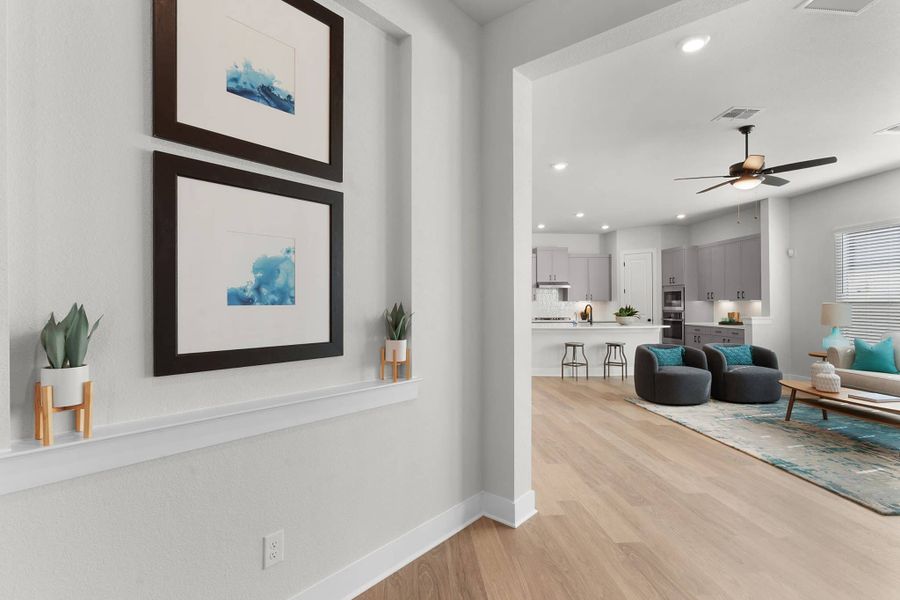 Furnished interior view inside a new home in Nolina, Georgetown (Image 7).