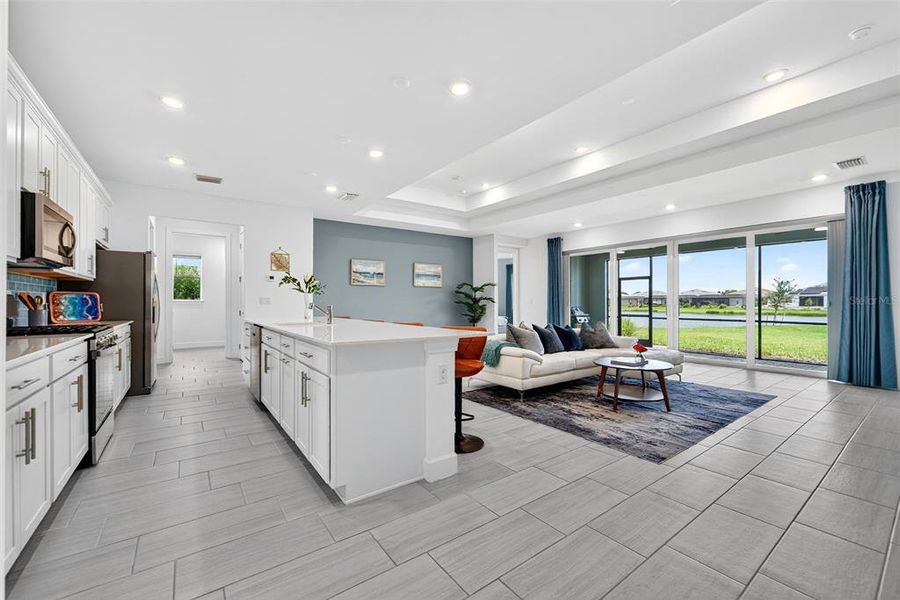 Furnished interior view inside a new home in , Englewood (Image 46). Furnished interior view inside a new home in , Englewood (Image 46).