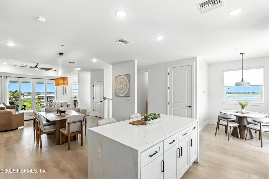 Furnished interior view inside a new home in , St. Augustine (Image 5).