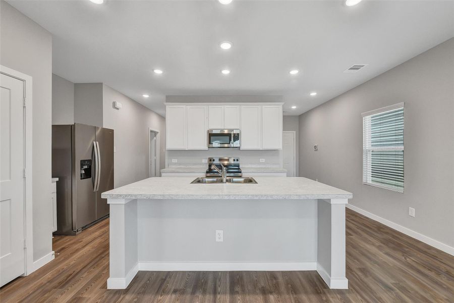 Furnished interior view inside a new home in Barrett Crossing, Crosby (Image 5).
