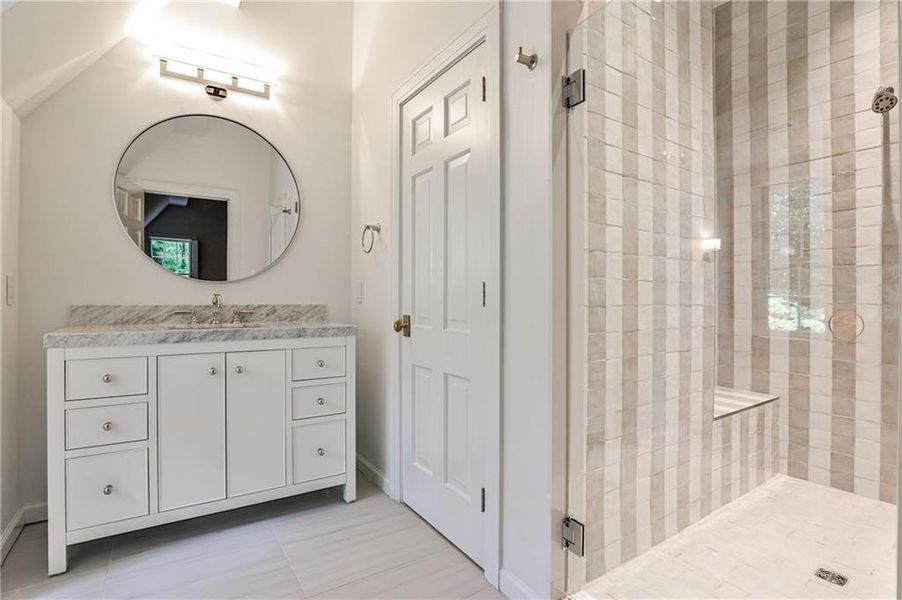 Furnished interior view inside a new home in , Atlanta (Image 34).