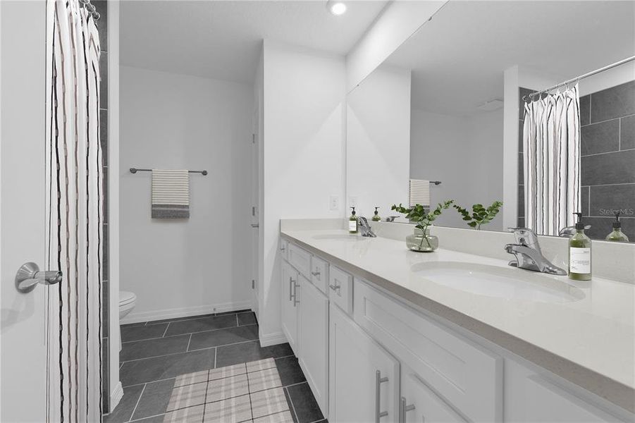 Furnished interior view inside a new home in Watermark, Cocoa (Image 11).