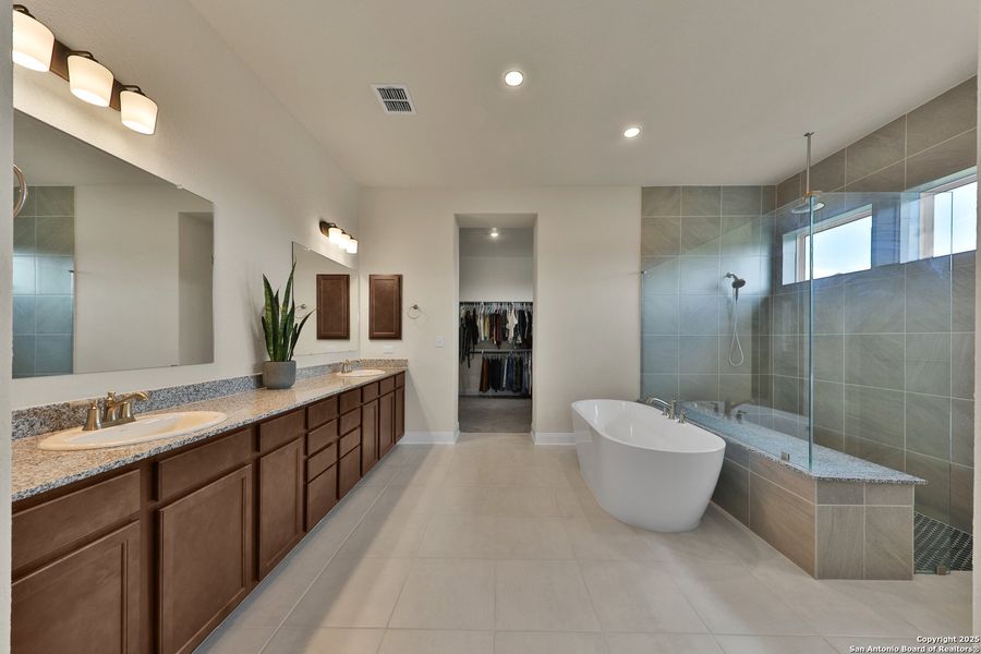 Furnished interior view inside a new home in Megans Landing – Half-Acre Homesites, Castroville (Image 24). Furnished interior view inside a new home in Megans Landing – Half-Acre Homesites, Castroville (Image 24).